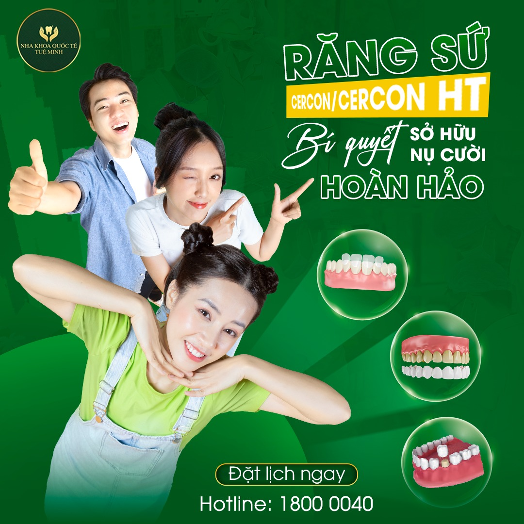 Răng Sứ CERCON/CERCON HT – Bí Quyết Sở Hữu Nụ Cười Hoàn Hảo!