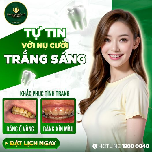 TỰ TIN VỚI NỤ CƯỜI TRẮNG SÁNG – TẠI SAO KHÔNG?