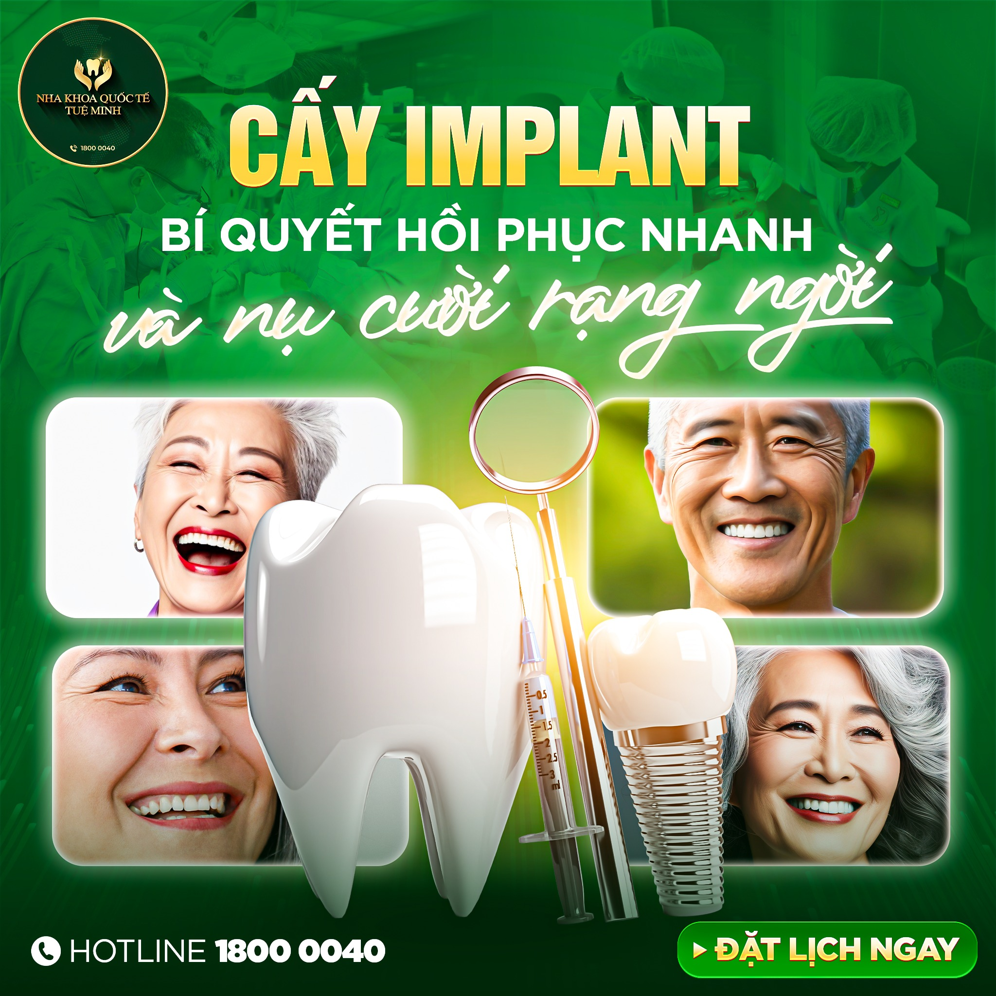 CẤY IMPLANT – Bí Quyết Hồi Phục Nhanh Và Nụ Cười Rạng Ngời!