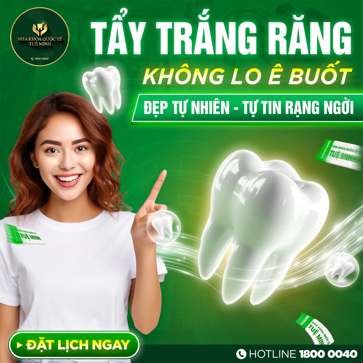 TẨY TRẮNG RĂNG KHÔNG LO Ê BUỐT – SỰ LỰA CHỌN HOÀN HẢO CHO NỤ CƯỜI RẠNG NGỜI!