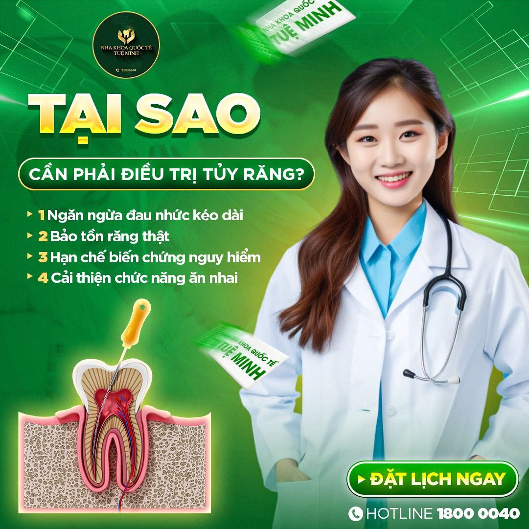 Tại Sao Cần Phải Điều Trị Tủy Răng?