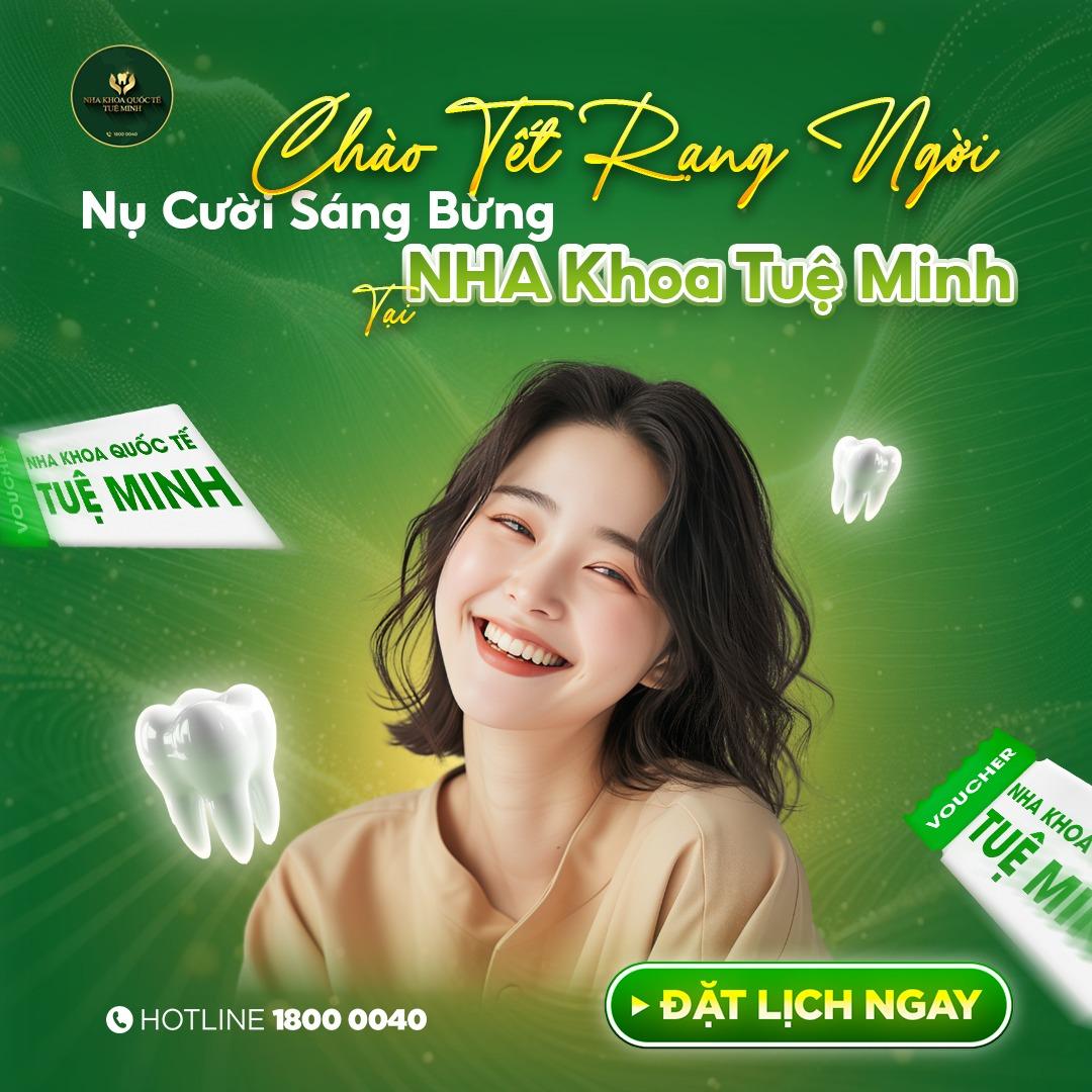 Nụ Cười Sáng – Tẩy Trắng Răng Tại Nha Khoa Tuệ Minh!