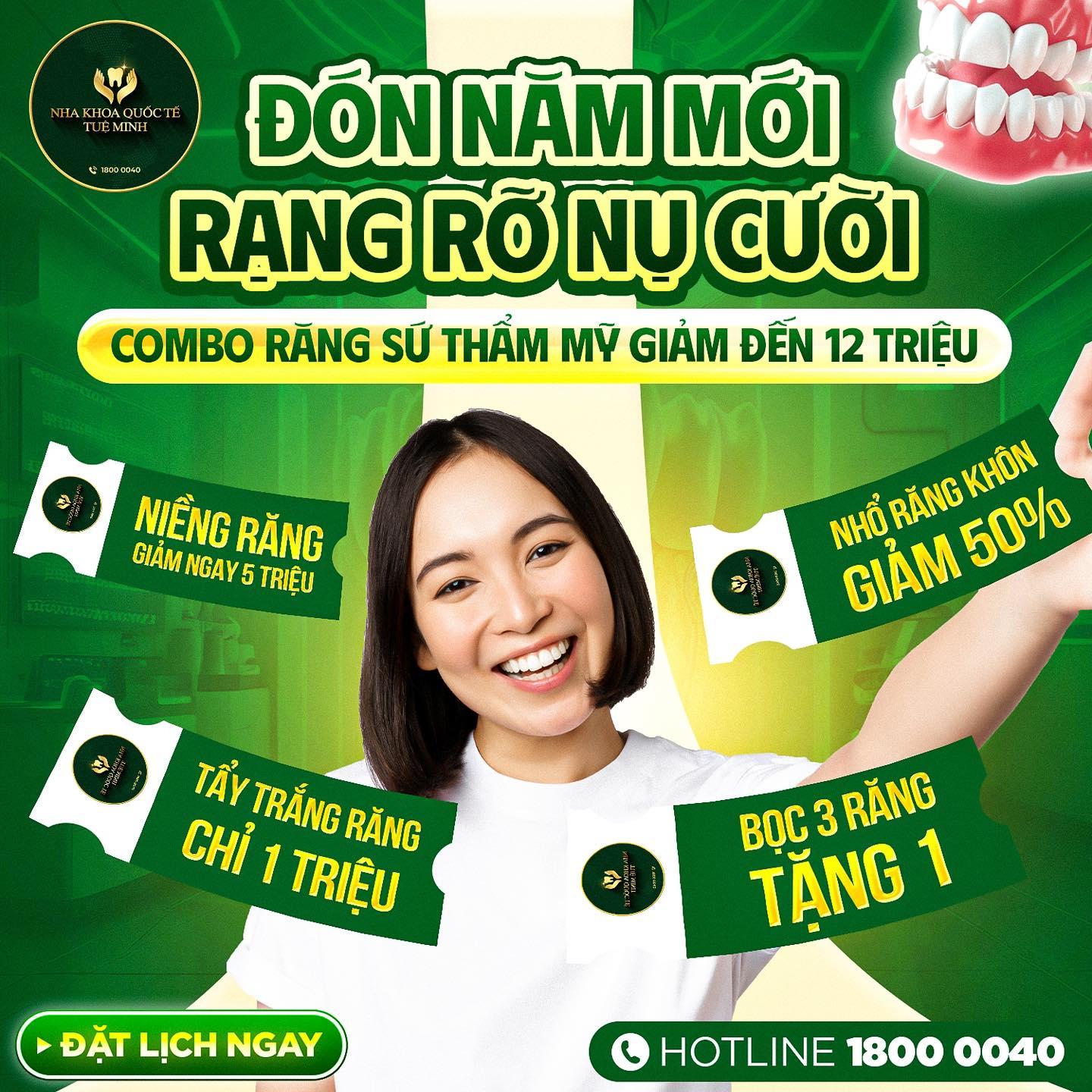 Rạng Rỡ Nụ Cười Cùng Nha Khoa Quốc Tế Tuệ Minh!