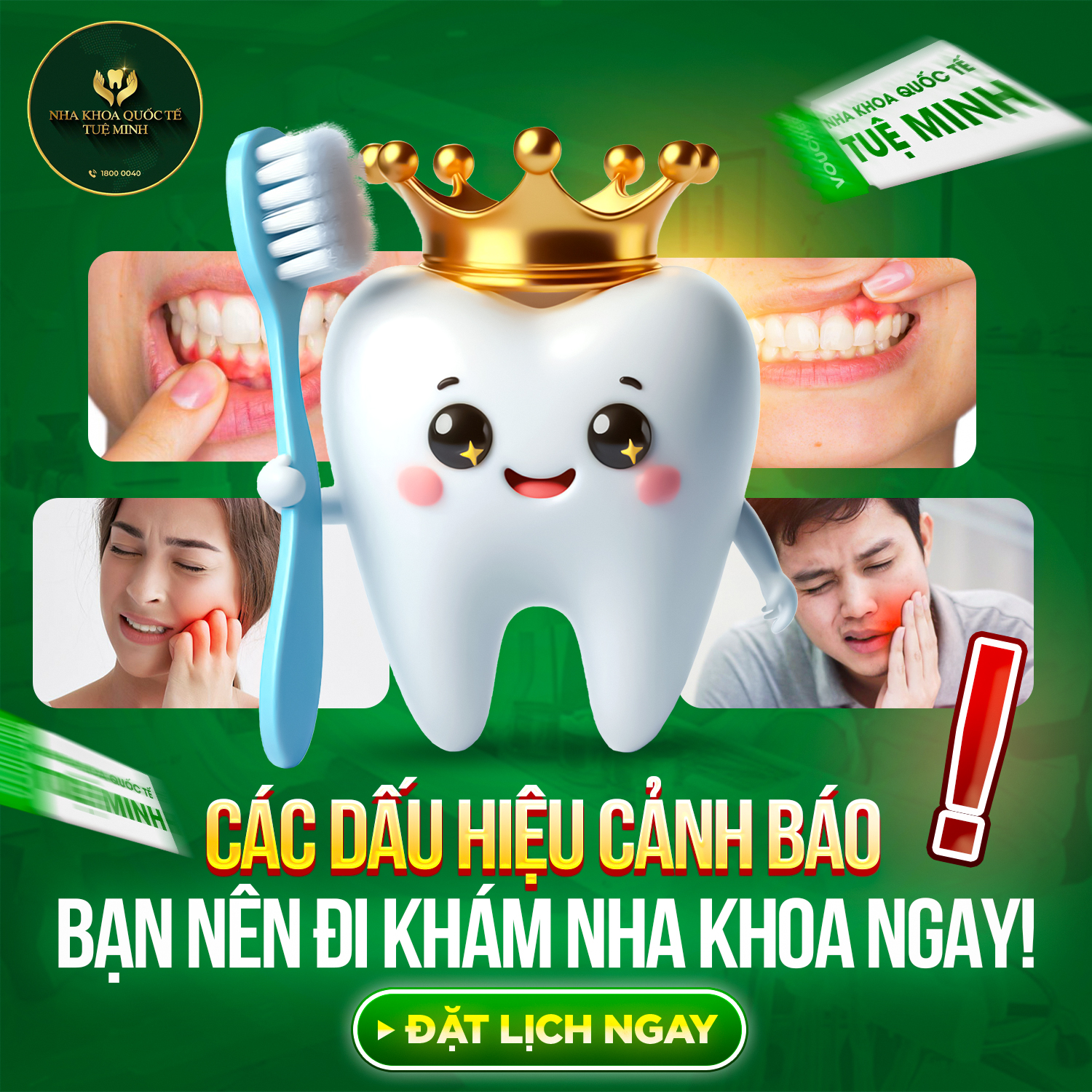 DẤU HIỆU CẢNH BÁO BẠN NÊN ĐI KHÁM NHA KHOA