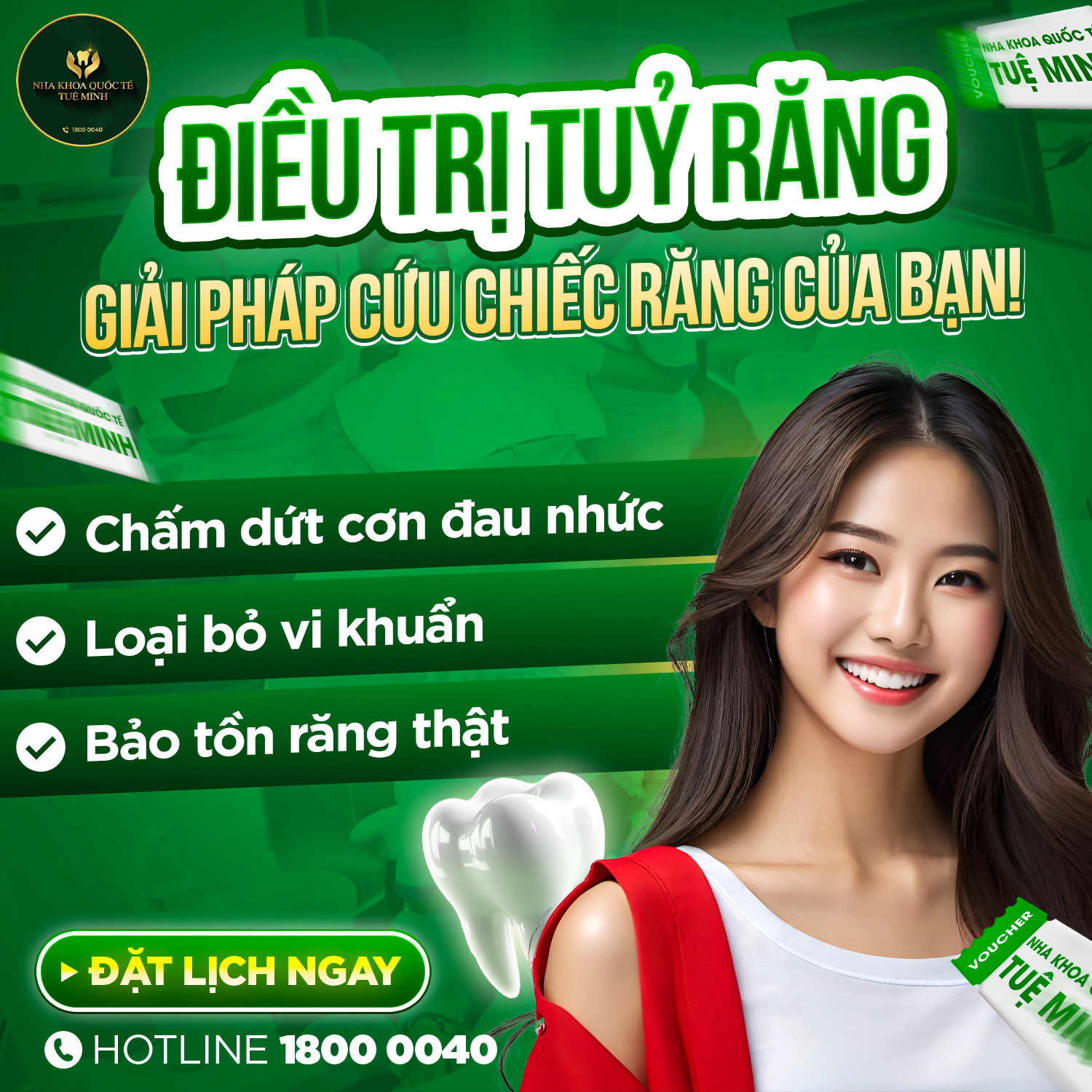 Điều Trị Tủy Răng – Giải Pháp Bảo Vệ Răng Hiệu Quả