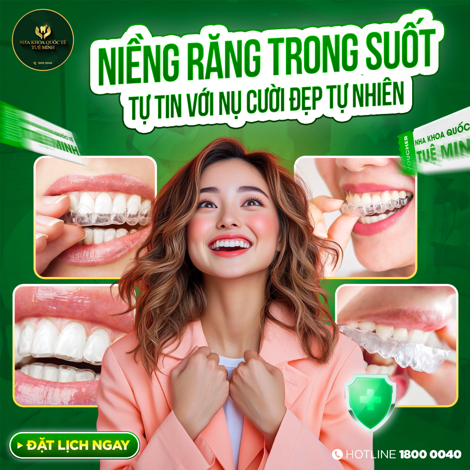 Niềng Răng Trong Suốt – Tự Tin Với Nụ Cười Đẹp Tự Nhiên! 