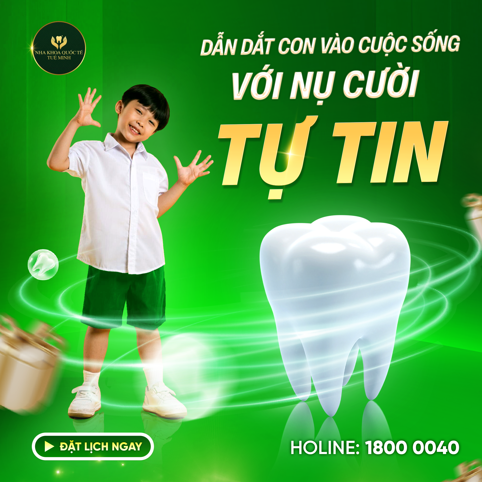 Dẫn Dắt Con Vào Cuộc Sống Với Nụ Cười Tự Tin