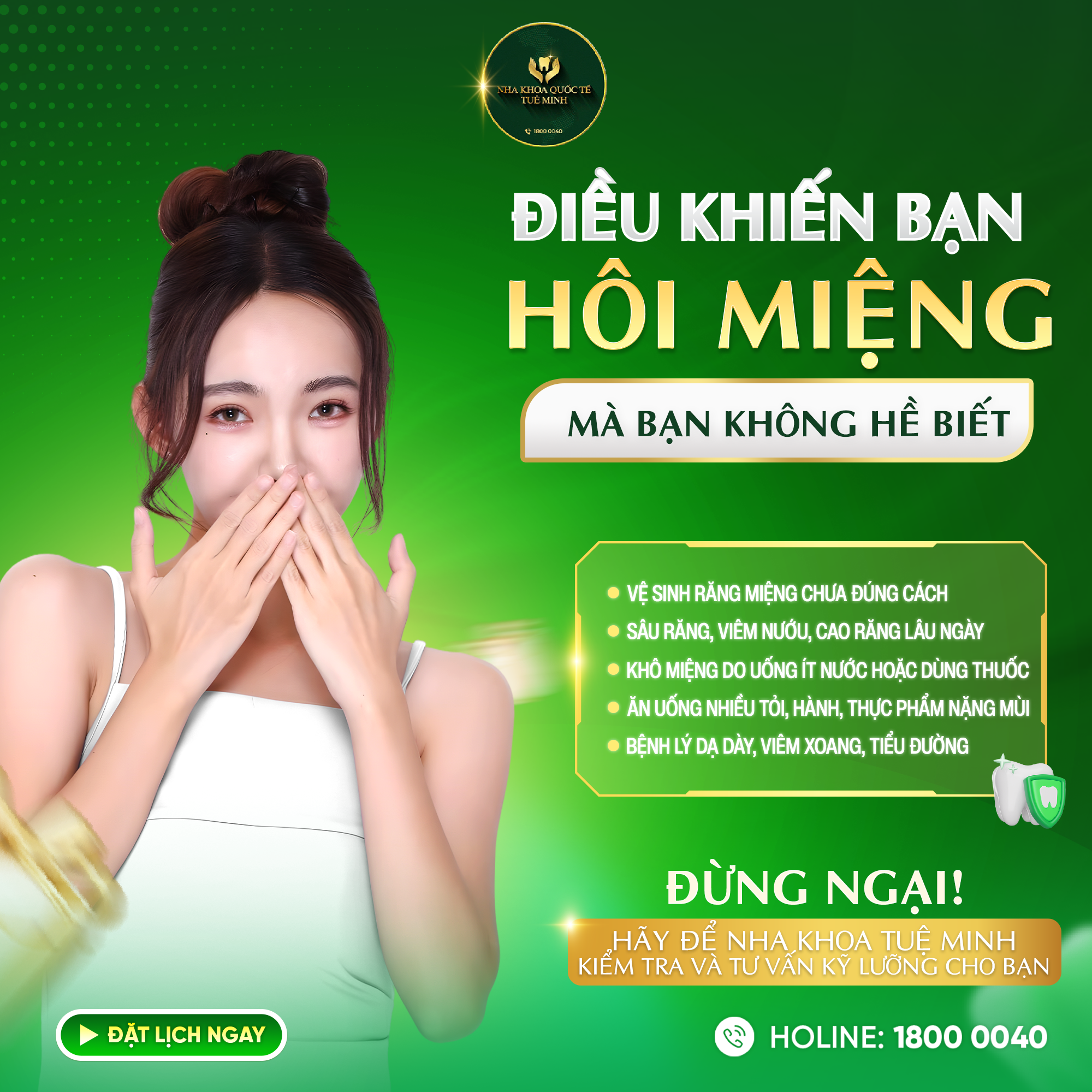 HƠI THỞ CÓ MÙI – DẤU HIỆU CẢNH BÁO BẠN CẦN BIẾT
