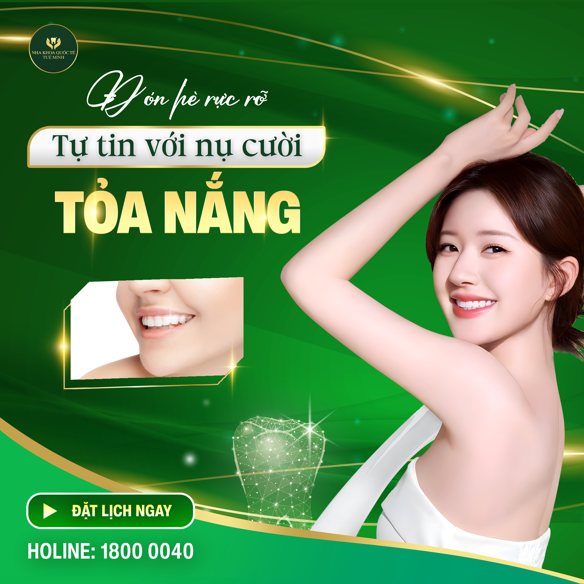 ĐÓN HÈ RẠNG RỠ, TỰ TIN VỚI NỤ CƯỜI TỎA NẮNG!