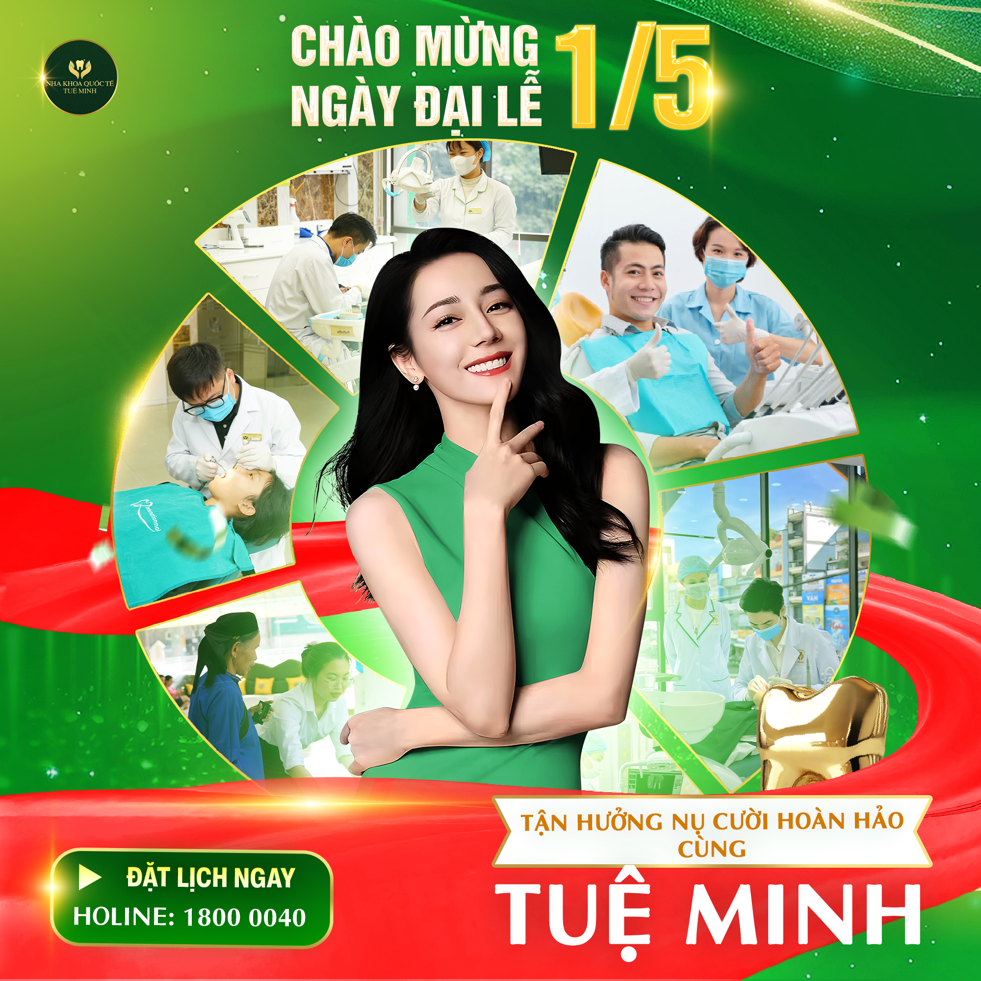 CHÀO MỪNG NGÀY 1/5 CÙNG TUỆ MINH