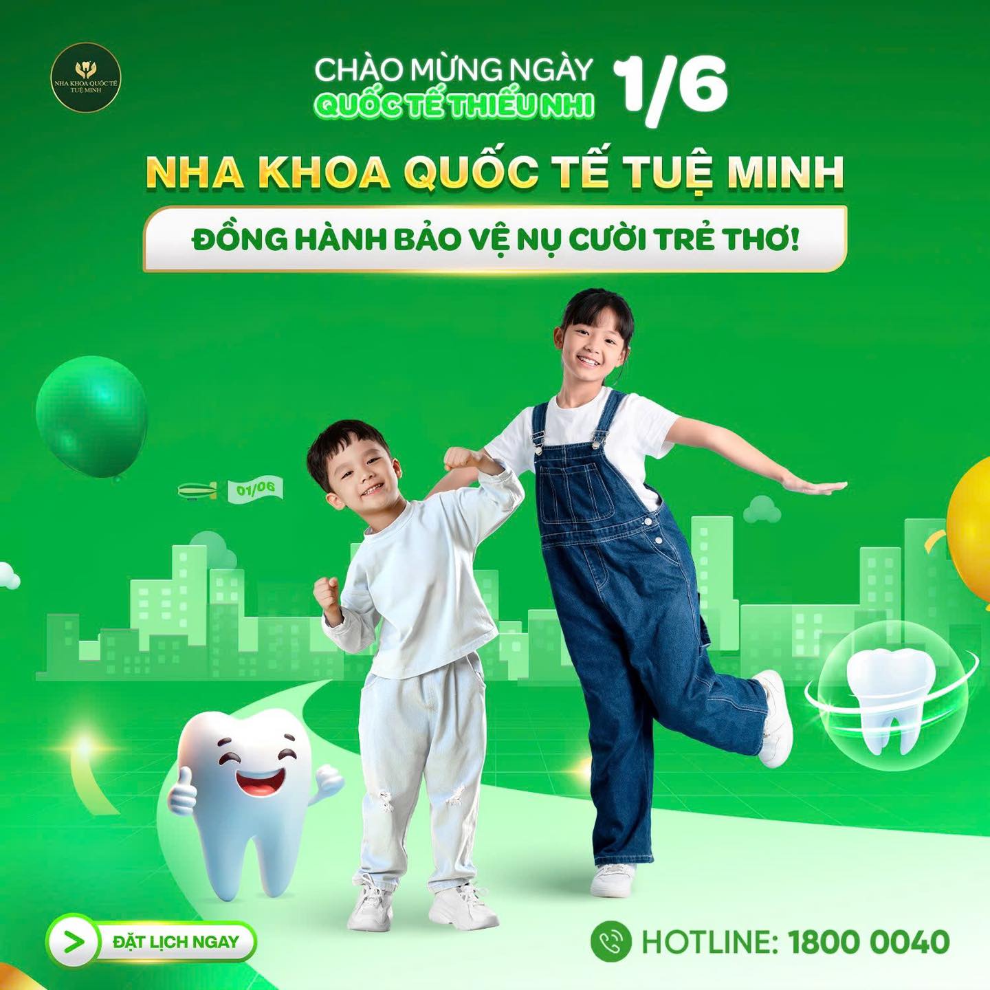 Chào Mừng Ngày Quốc Tế 1/6 –  Bảo Vệ Nụ Cười Trẻ Thơ!