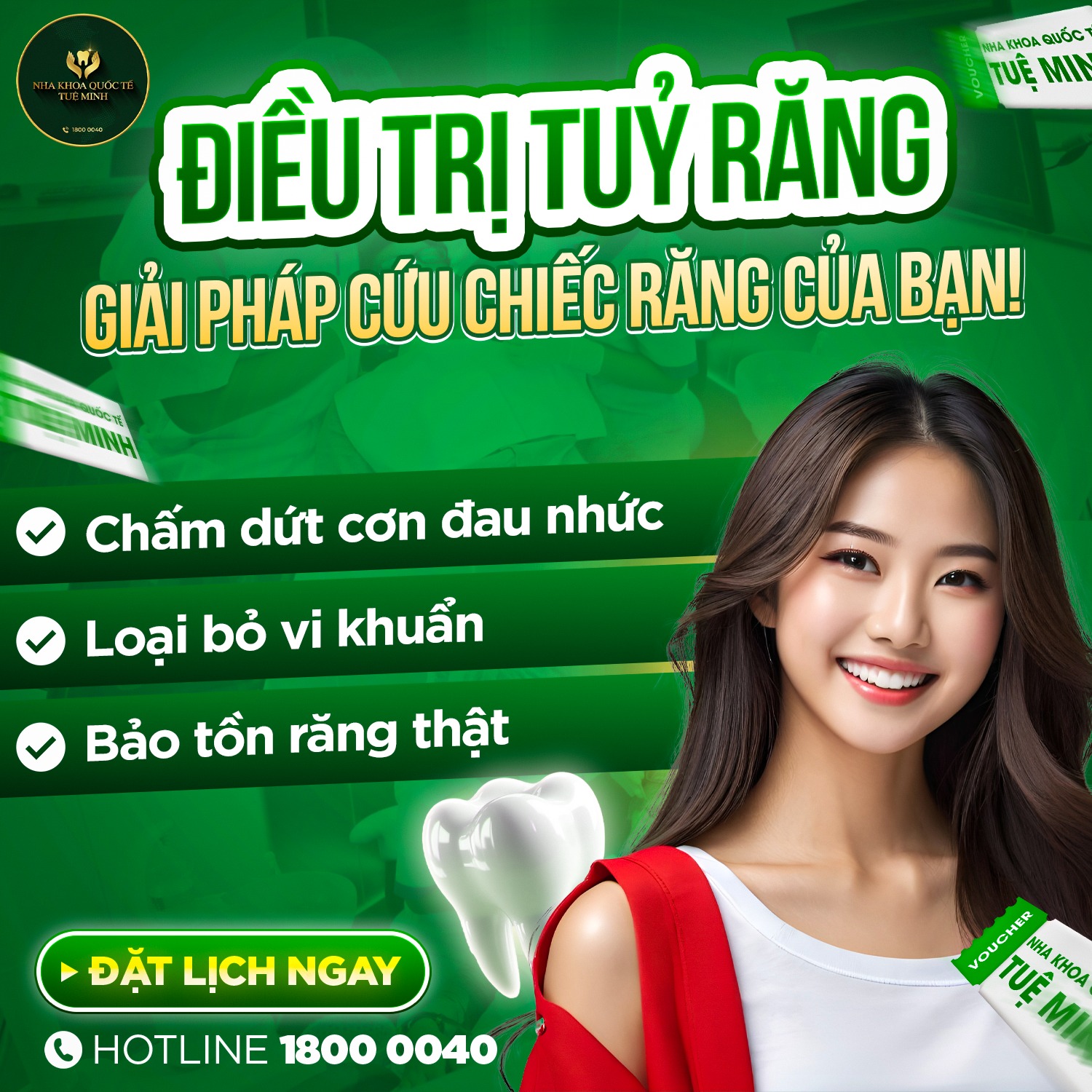 TỦY RĂNG TỔN THƯƠNG – NGUYÊN NHÂN, TRIỆU CHỨNG VÀ CÁCH ĐIỀU TRỊ!