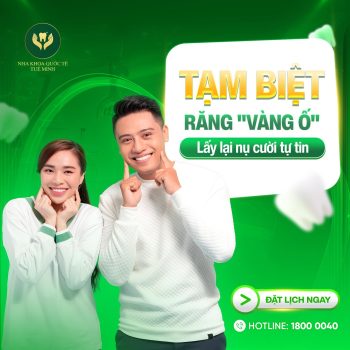 TẠM BIỆT HÀM RĂNG “VÀNG Ố” – LẤY LẠI NỤ CƯỜI TỰ TIN!