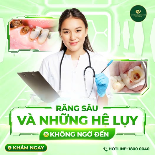 ĐỪNG ĐỂ SÂU RĂNG GÂY HẬU QUẢ KHÔN LƯỜNG