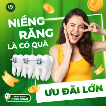 NIỀNG RĂNG KHÔNG CẦN LO CHI PHÍ TẠI NHA KHOA QUỐC TẾ TUỆ MINH