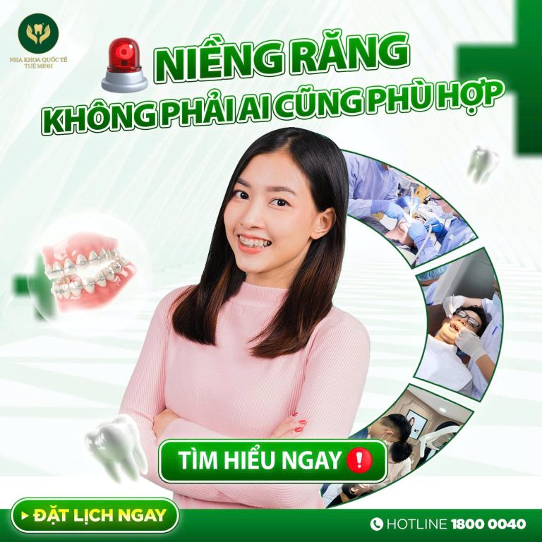 CẢNH BÁO NGUY HIỂM KHI SIẾT RĂNG QUÁ MẠNH TRONG QUÁ TRÌNH NIỀNG RĂNG