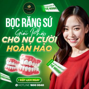 BỌC RĂNG SỨ GIẢI PHÁP HOÀN HẢO CHO RĂNG