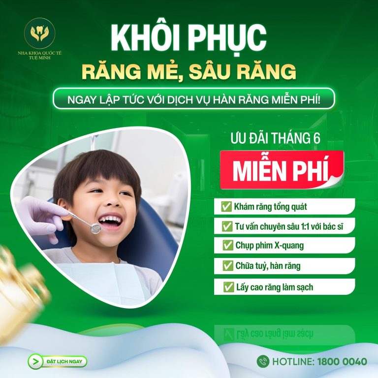 HÀN RĂNG NGAY LẬP TỨC TẠI NHA KHOA QUỐC TẾ TUỆ MINH – BẢO VỆ SỨC KHỎE RĂNG MIỆNG CỦA BẠN!